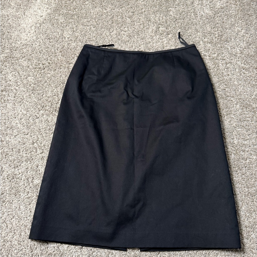 Black work skirt